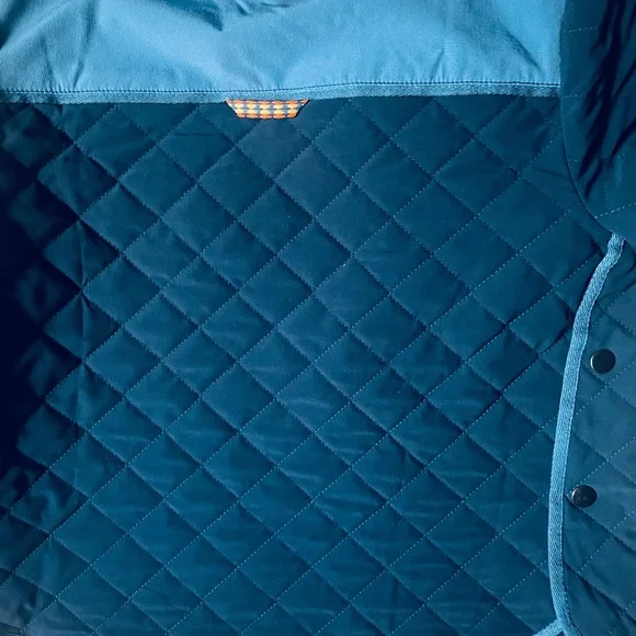 Urban Outfitters x Without Walls XS Blue Quilted Trail Jacket - Picture 11 of 11